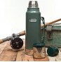 Stanley Legendary Classic Hammertone Green Vacuum Bottle (Thermos Flask) 1L